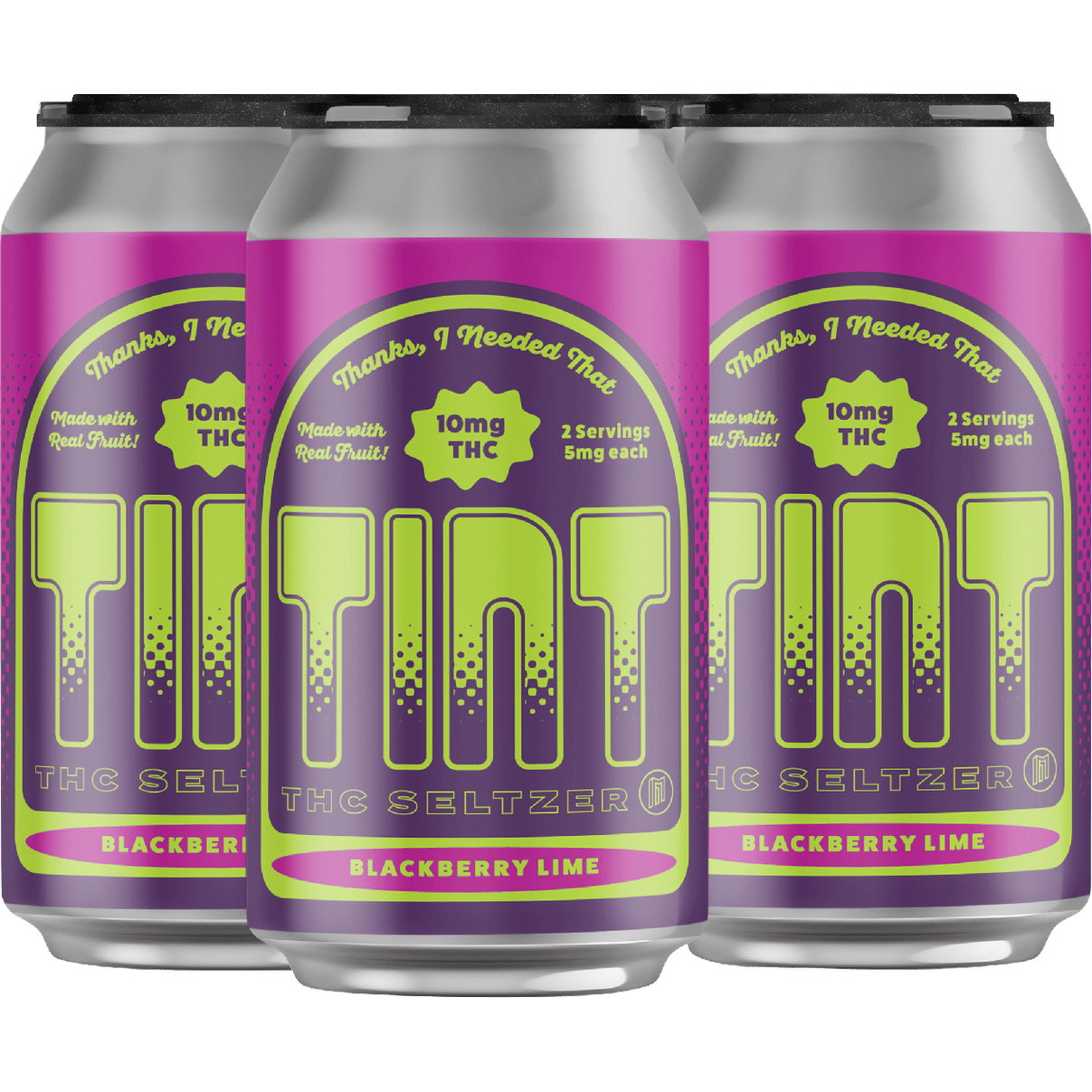 Tint THC 10mg Blackberry Lime