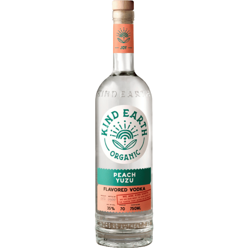 Kind Earth Peach Yuzu Organic Vodka