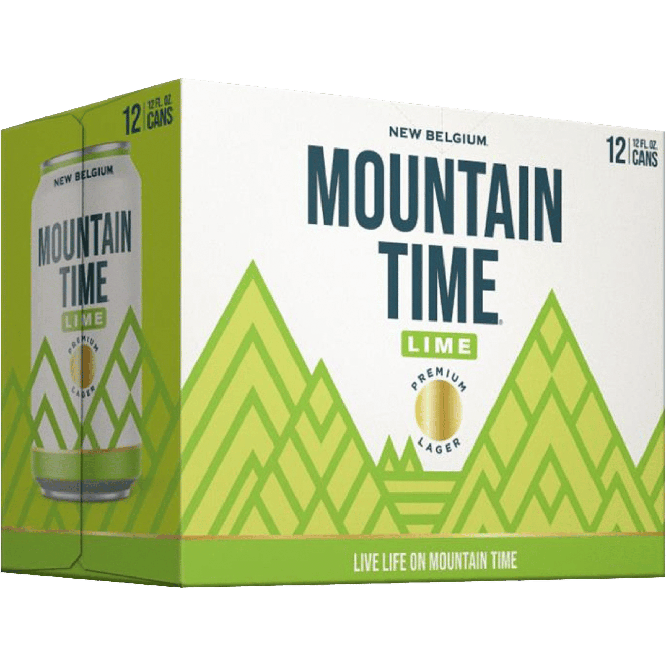 New Belgium Mountain Time Lime Lager
