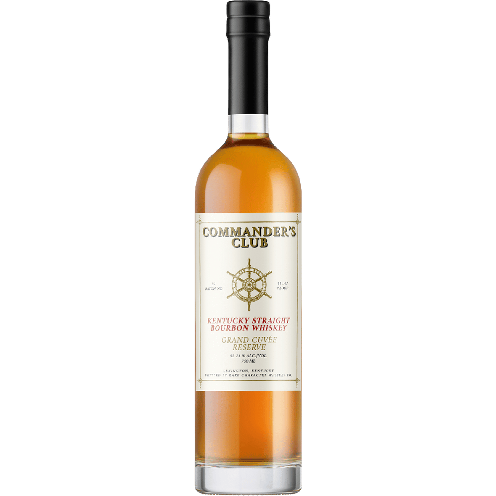 Rare Character Whiskey Commander's Club Kentucky Straight Bourbon