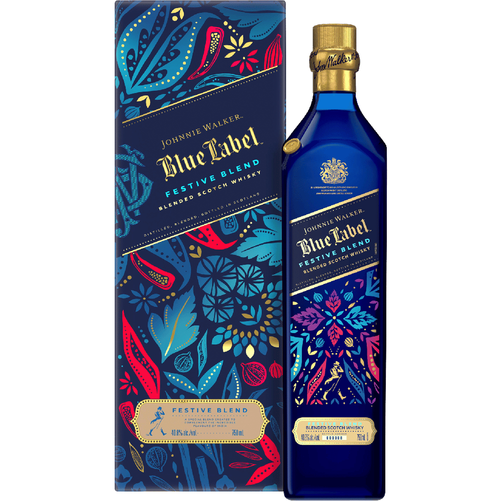 Johnnie Walker Blue Label Festive Blend Blended Scotch