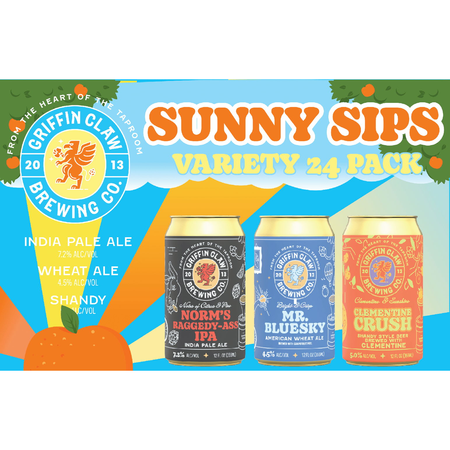 Griffin Claw Summer Sips Variety Pack