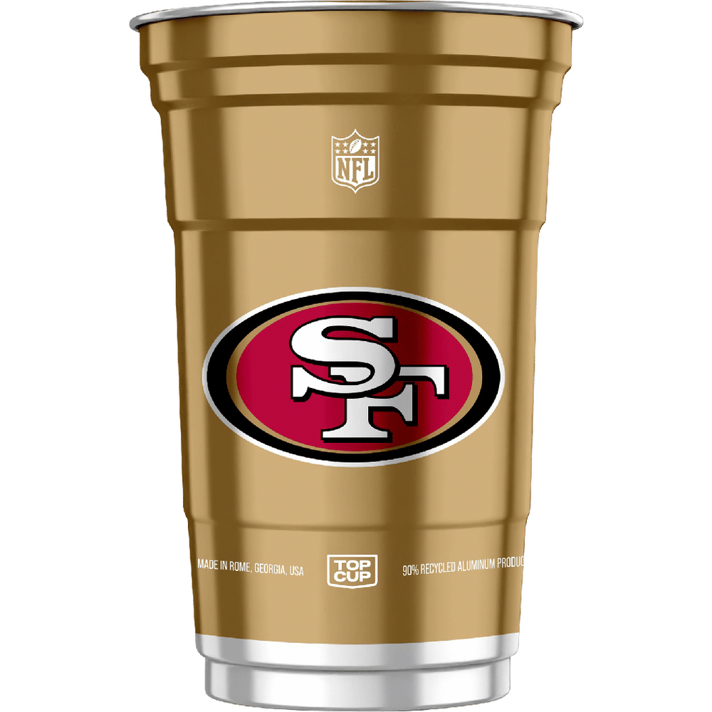 Top Cup 20oz Aluminum Cup 10pk - 49ers