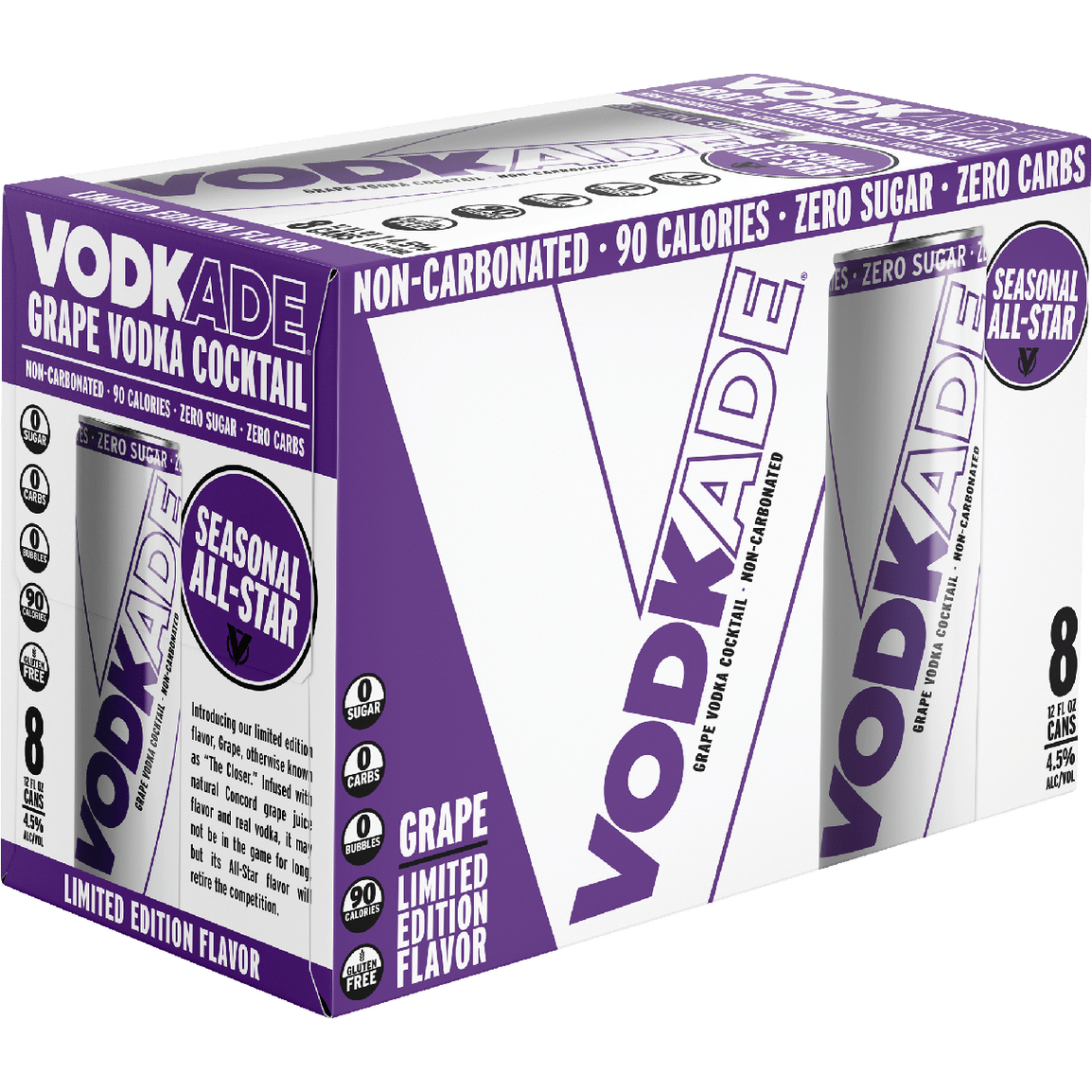 Vodkade Grape Zero Sugar