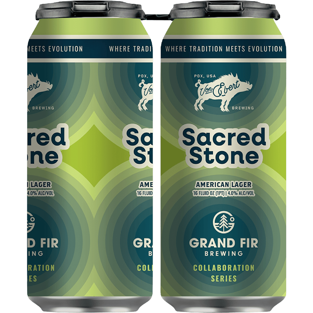 Von Ebert/Grand Fir Sacred Stone Light American Lager