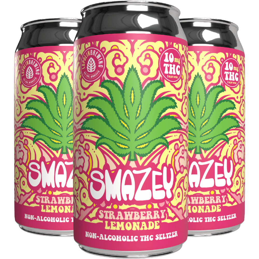 Lupulin Smazey THC 10mg Strawberry Lemonade