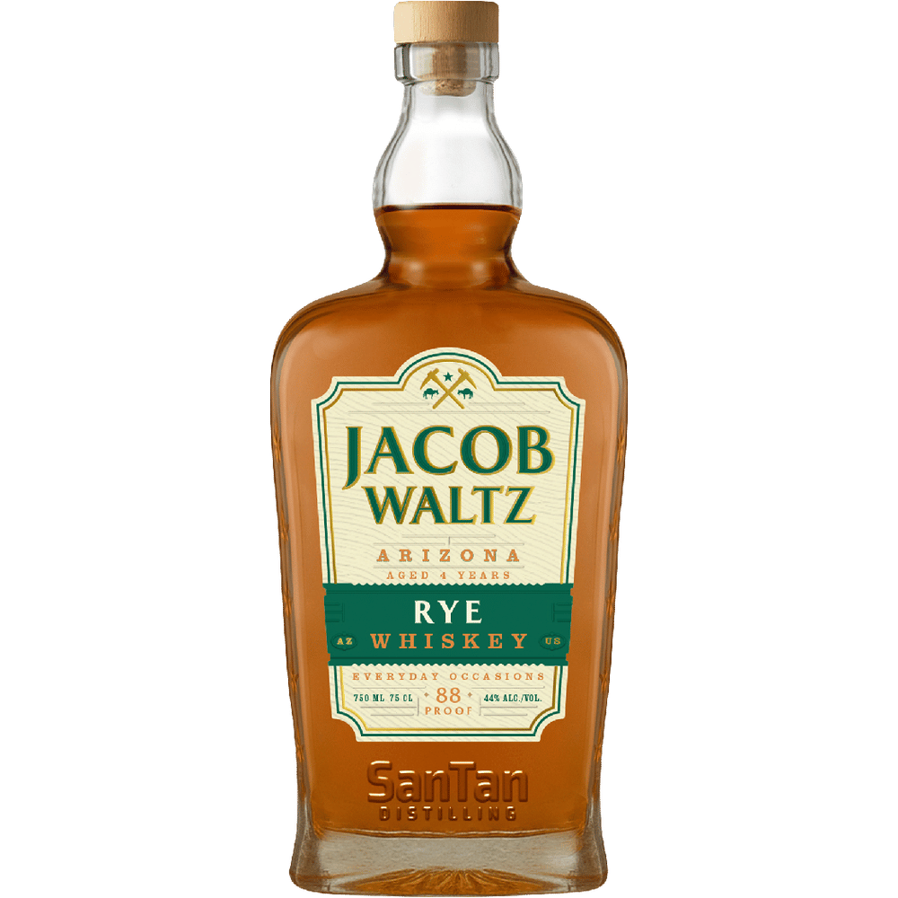 SanTan Jacob Waltz 4 Year Rye Whiskey