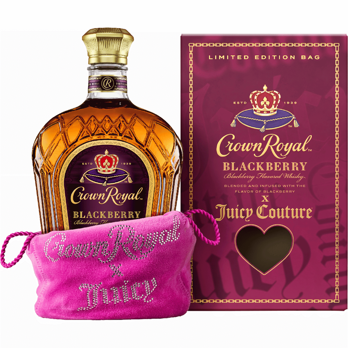 Crown Royal Blackberry Juicy Couture Whisky