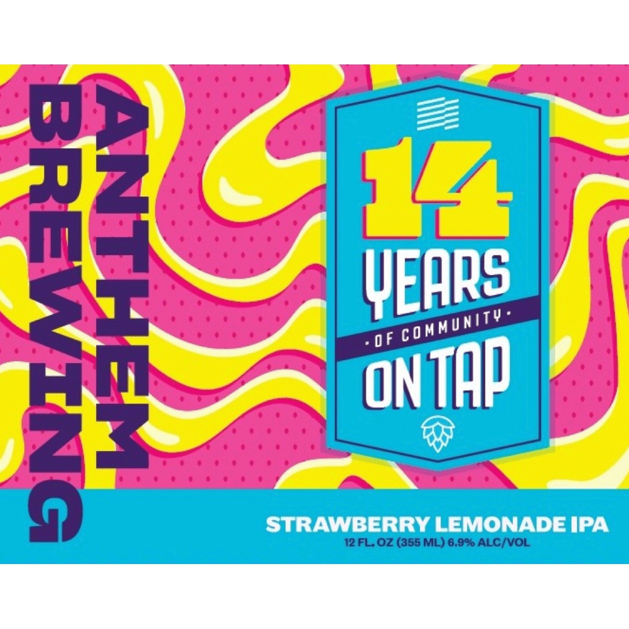 Anthem 14th Anniv Strawberry Lemonade IPA