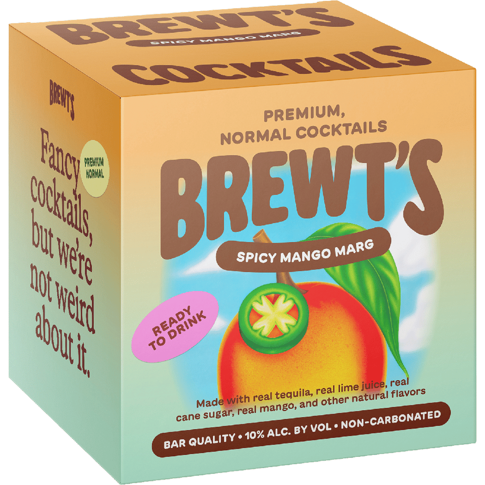 Brewt's Cocktails Spicy Mango Margarita