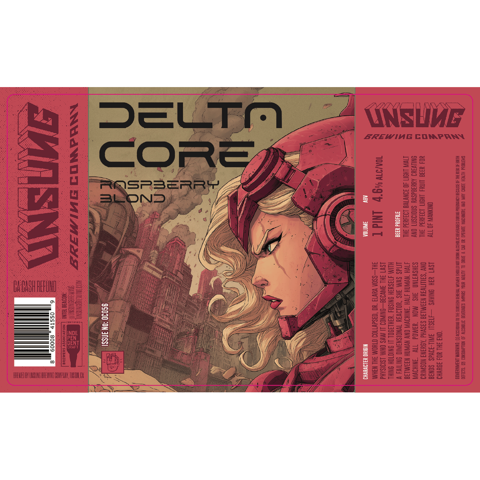 Unsung Delta Core Raspberry Blond