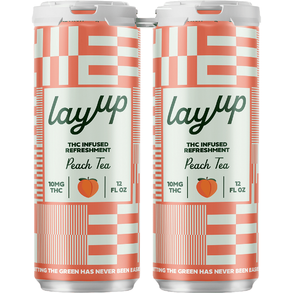 Layup THC 10mg Peach Tea