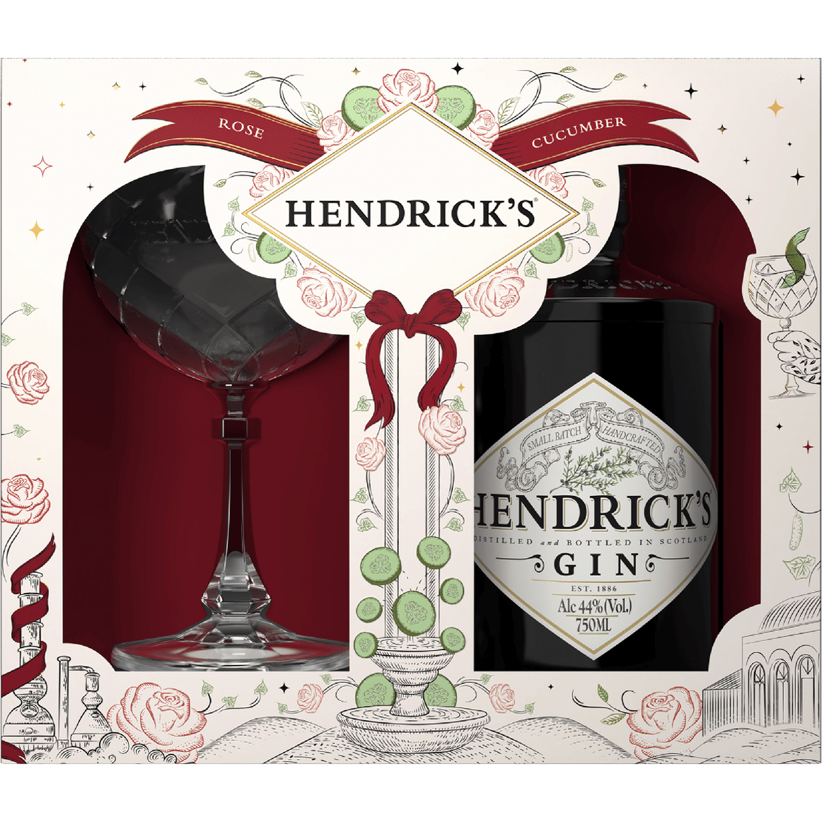 Hendrick's Gin with Copa Glass