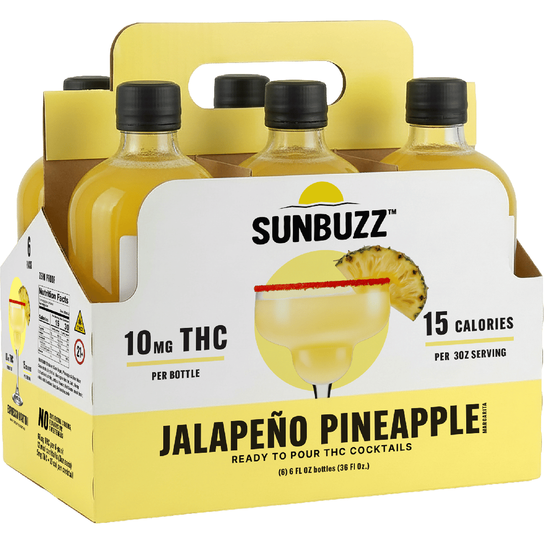 SunBuzz THC 10mg Jalapeno Pineapple Margarita