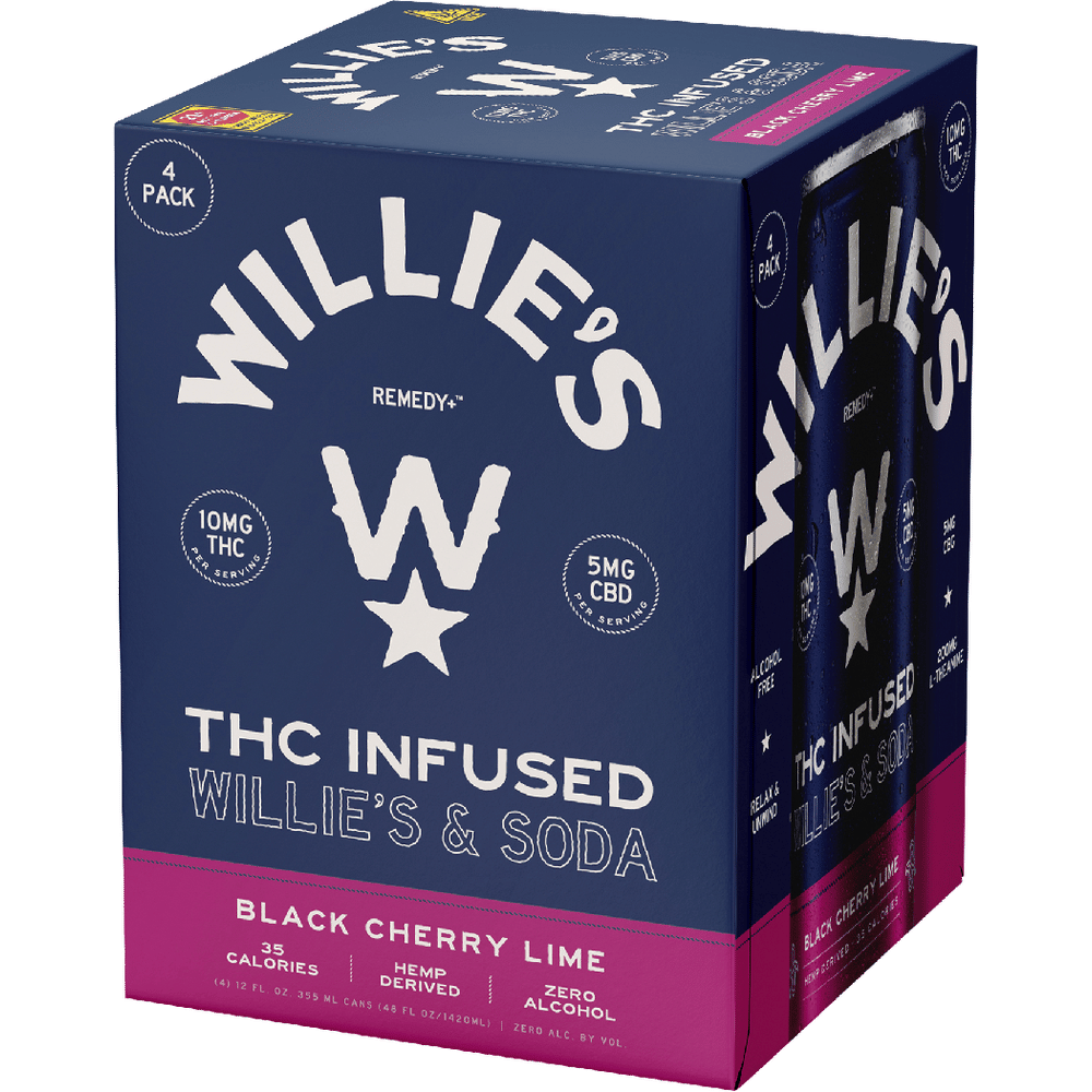 Willie's THC 10mg Black Cherry FM