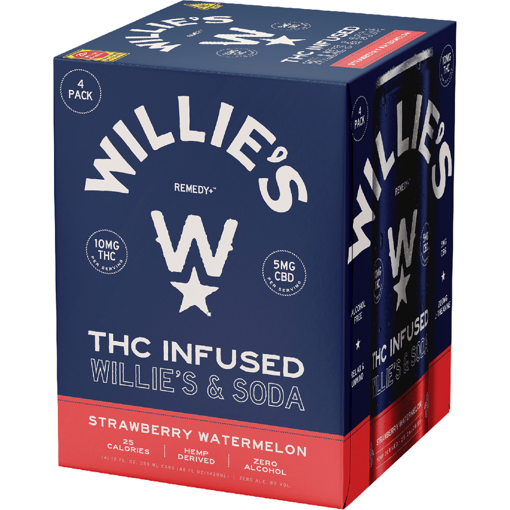 Willie's THC 10mg Strawberry Watermelon FM