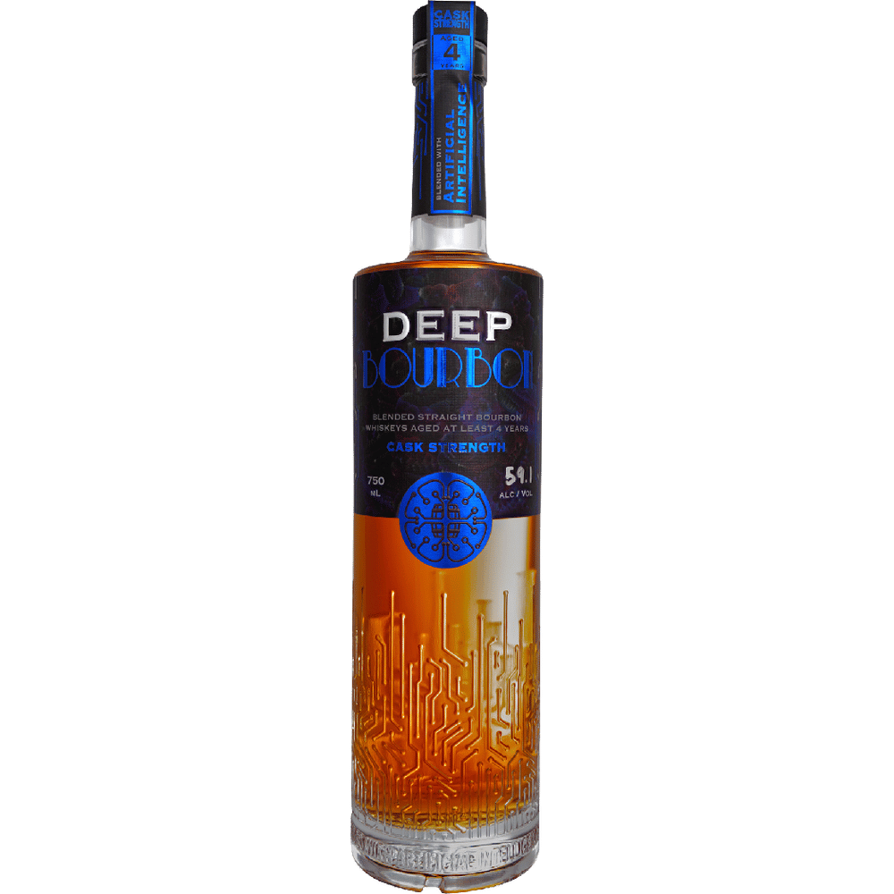 Deep Bourbon 4 Year Cask Strength A.I. Blended Straight Bourbon