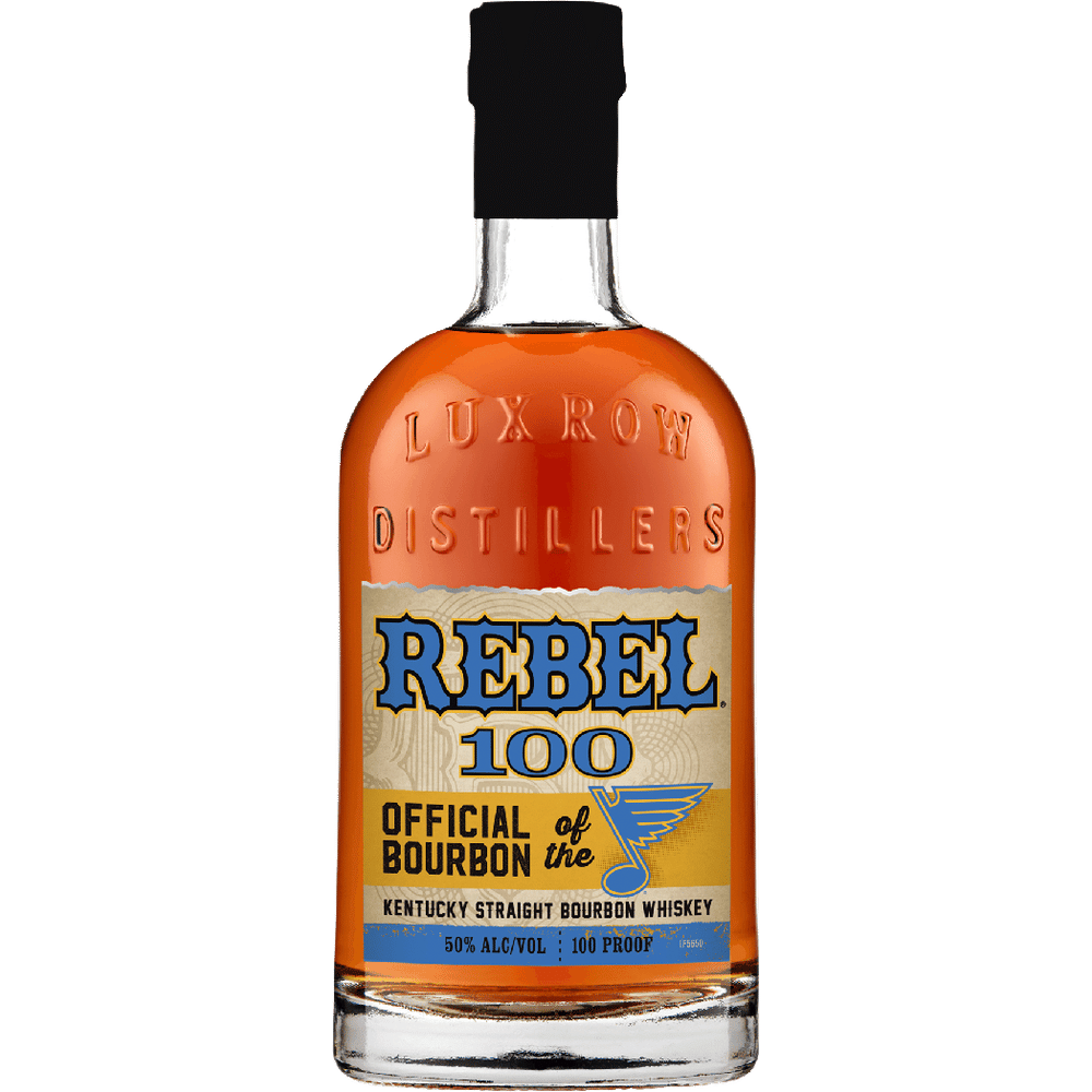 Rebel Kentucky Straight Bourbon Whiskey 100 Proof St. Louis Blues