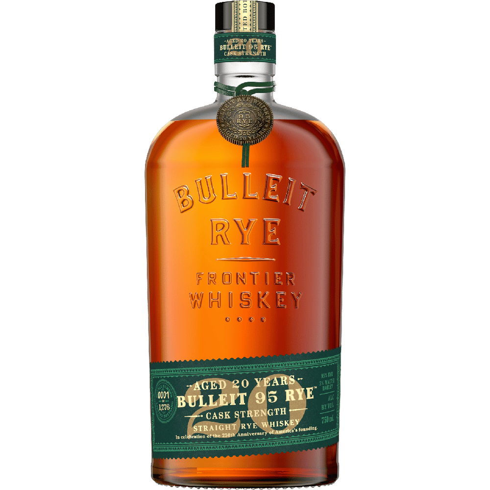 Bulleit 20 Year Aged Cask Strength Rye Whiskey