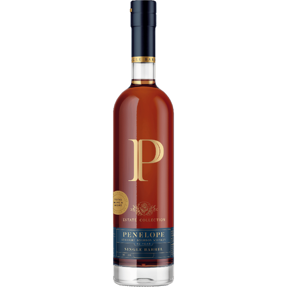 Penelope 10 Yr Estate Collection Single Barrel Select 36% Rye Bourbon