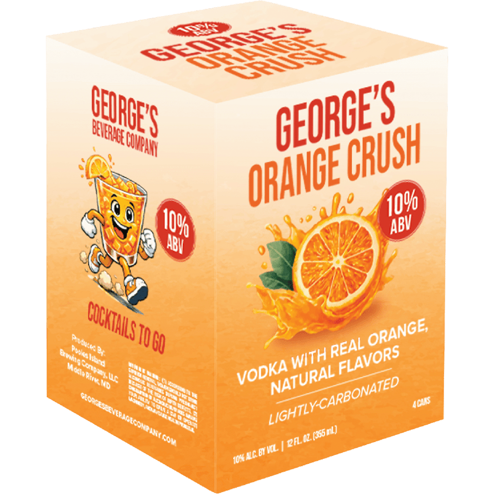 George's Orange Crush Hard Seltzer