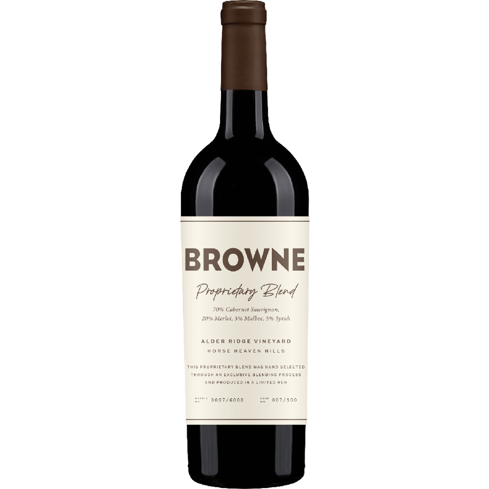 Browne Alder Ridge Vineyard Horse Heaven Hills Proprietary Blend