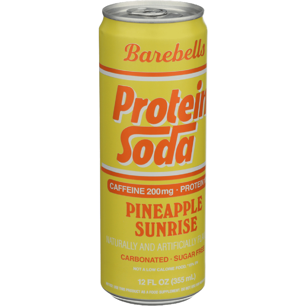 Barebells Protein Soda Pineapple Sunrise
