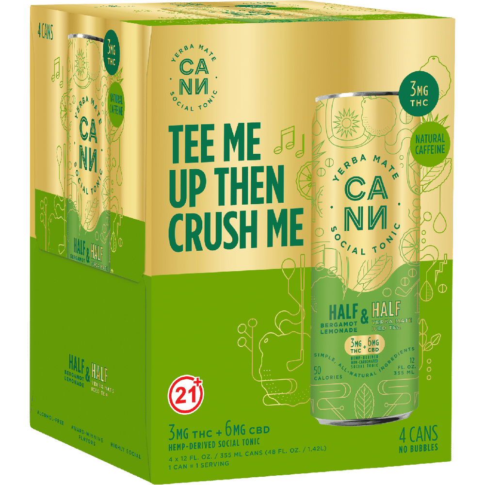 Cann THC 3mg Half & Half Bergamot
