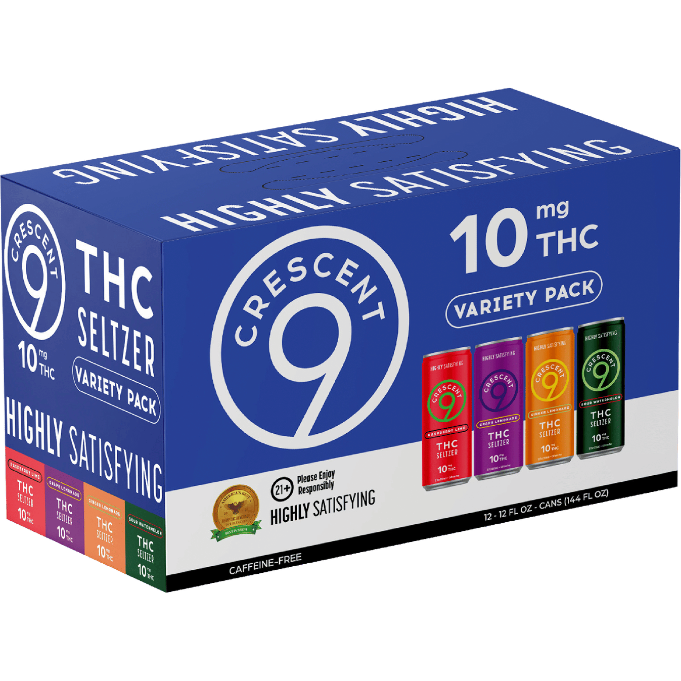 Crescent 9 THC 10mg Variety Pack