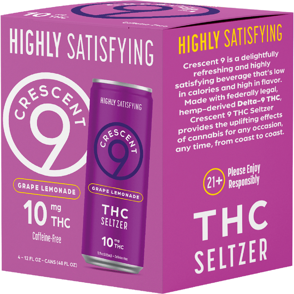 Crescent 9 THC 10mg Grape Lemonade