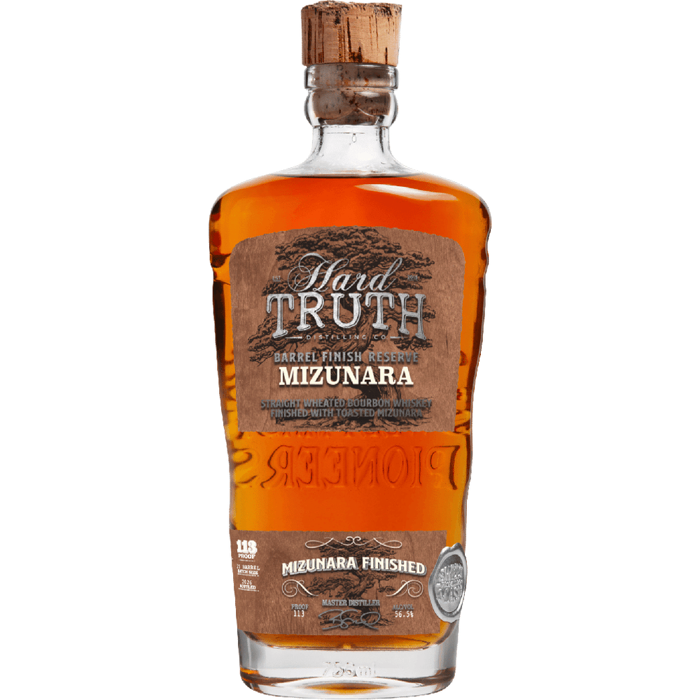 Hard Truth Barrel Finish Reserve Mizunara Wheated Bourbon