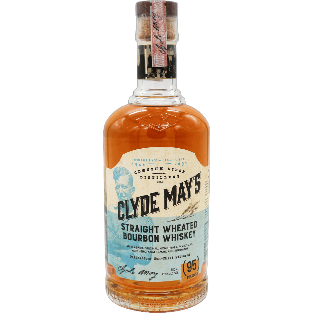 Clyde May's Straight Wheated Bourbon Whiskey