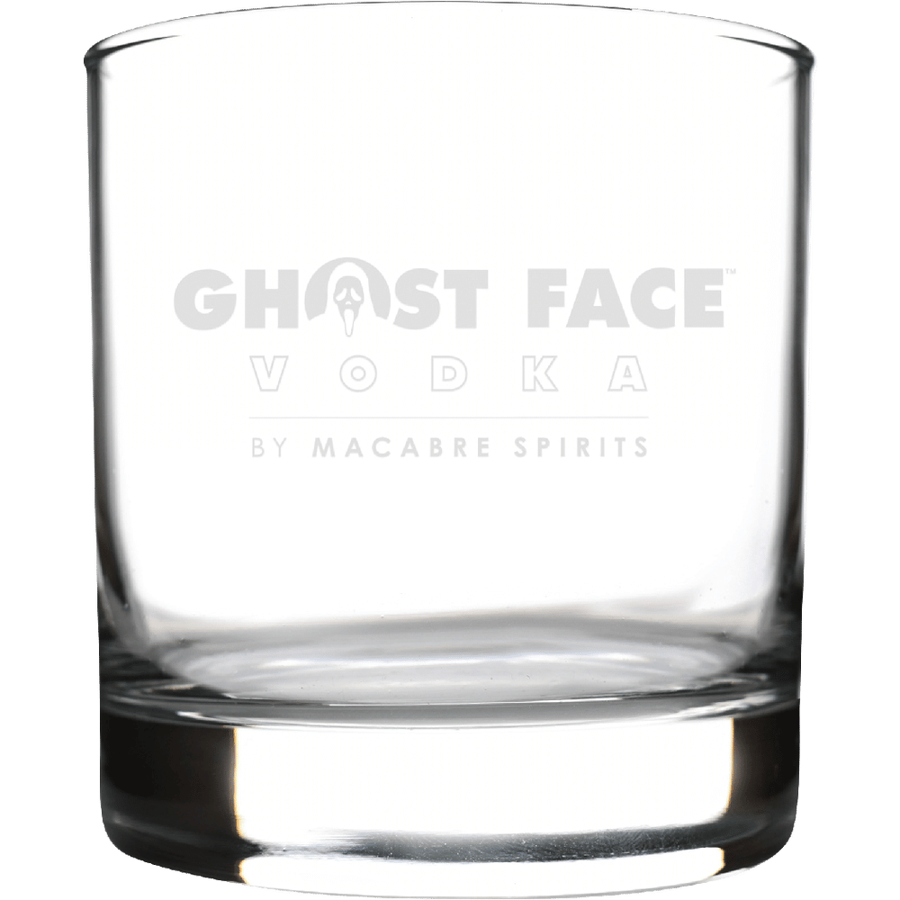 Ghost Face Rocks Glass (11 oz.)