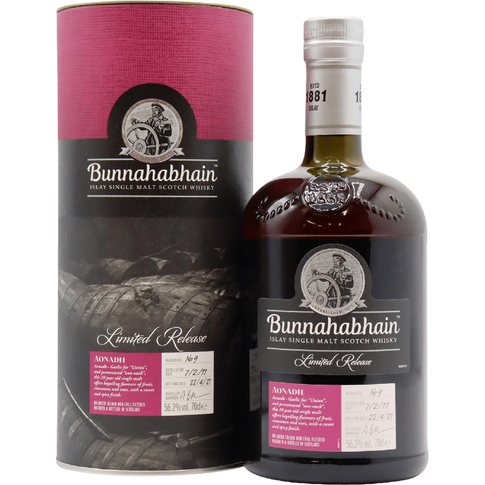 Bunnahabhain 10 Year Aonadh Single Malt Scotch Whisky
