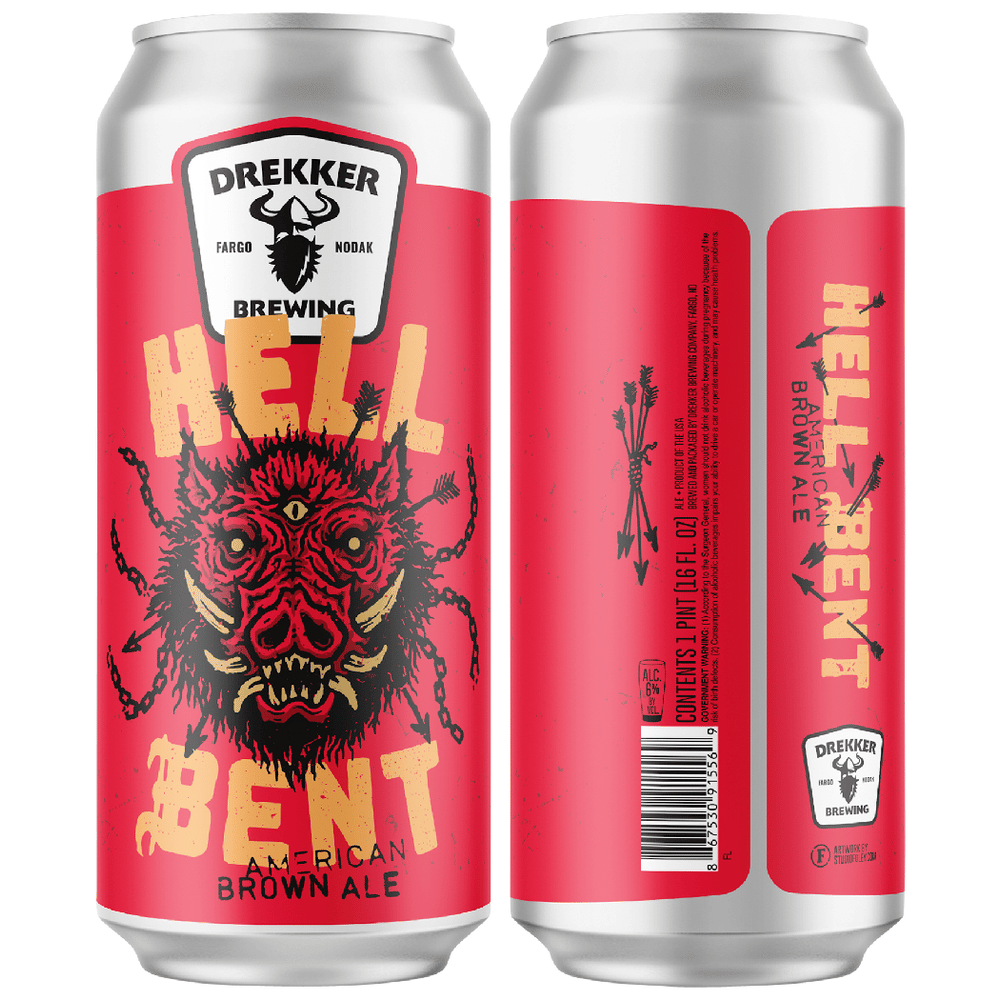 Drekker Hell Bent American Brown Ale