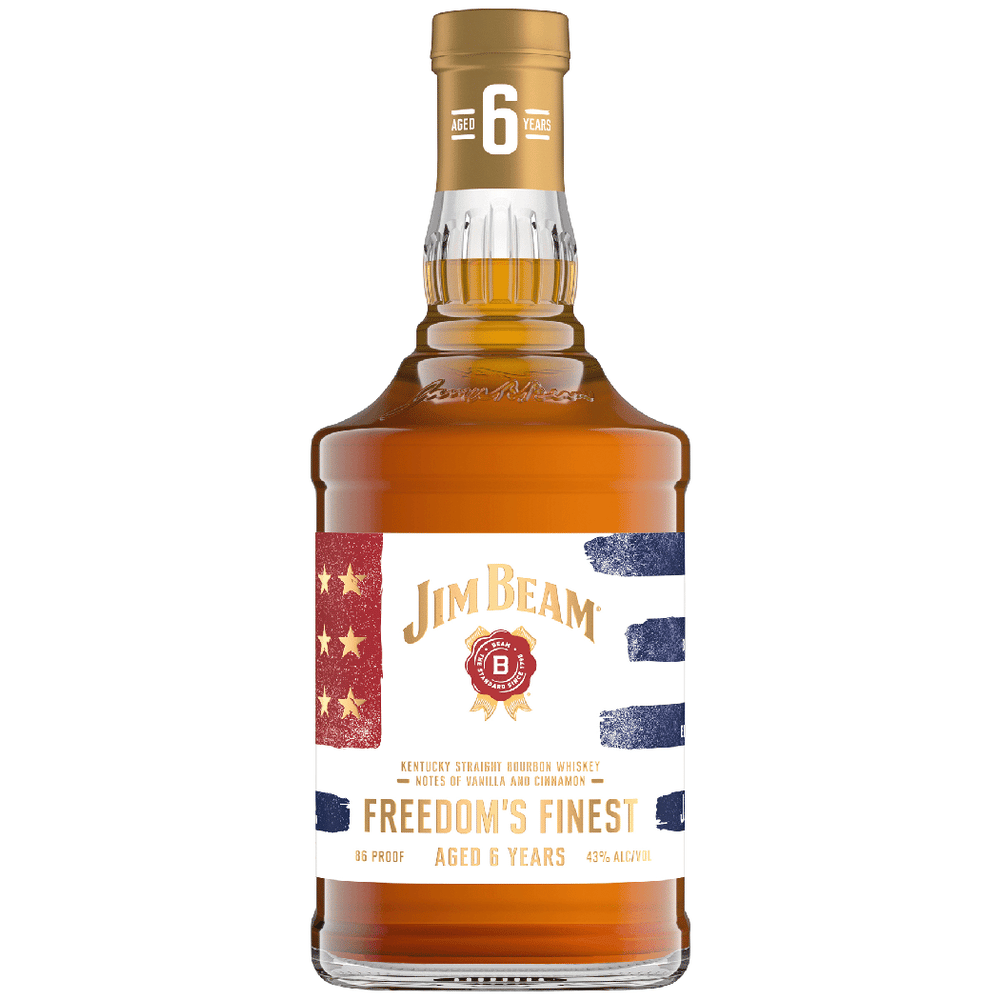 Jim Beam 6 Year Freedom's Finest Bourbon Whiskey