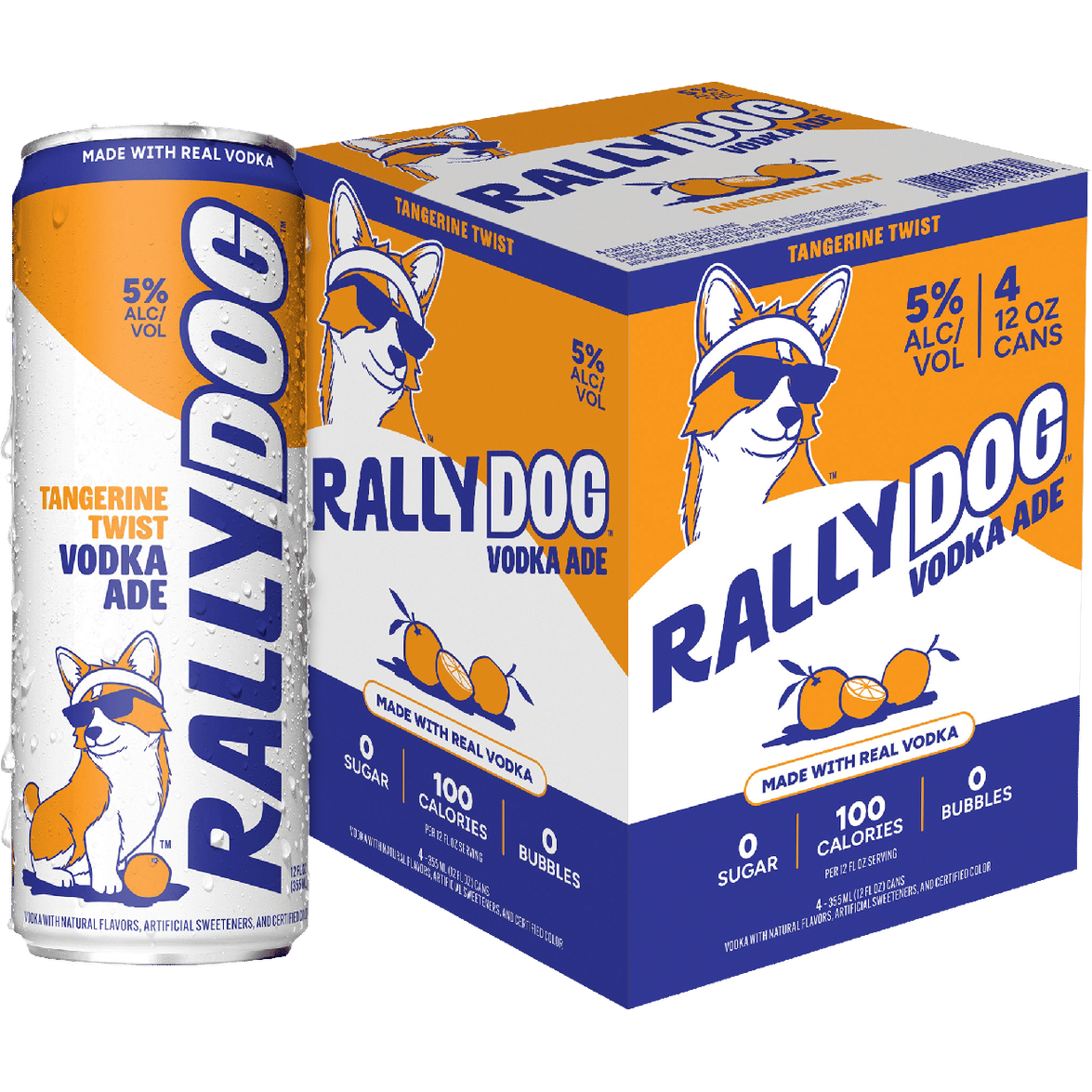 Rally Dog Tangerine Twist Vodka Ade