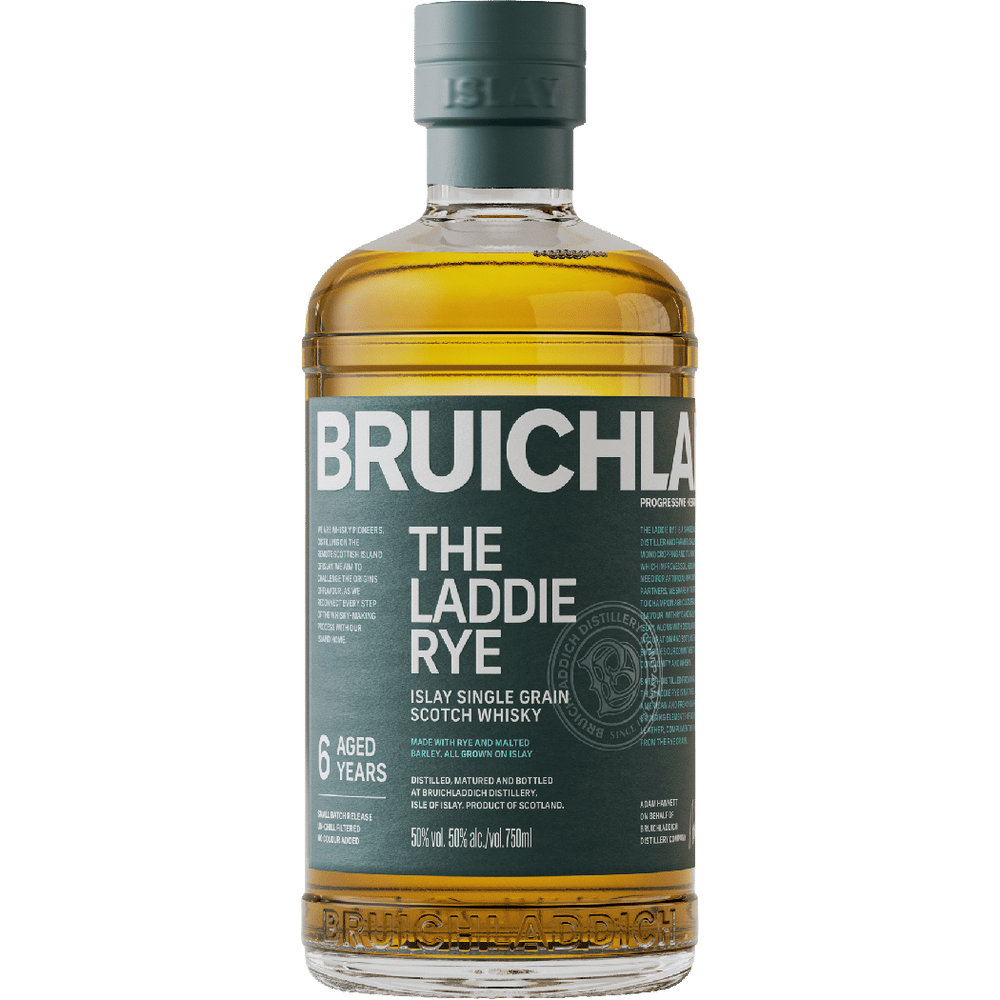 Bruichladdich 6 Year The Laddie Rye 2nd Edition Single Grain Scotch