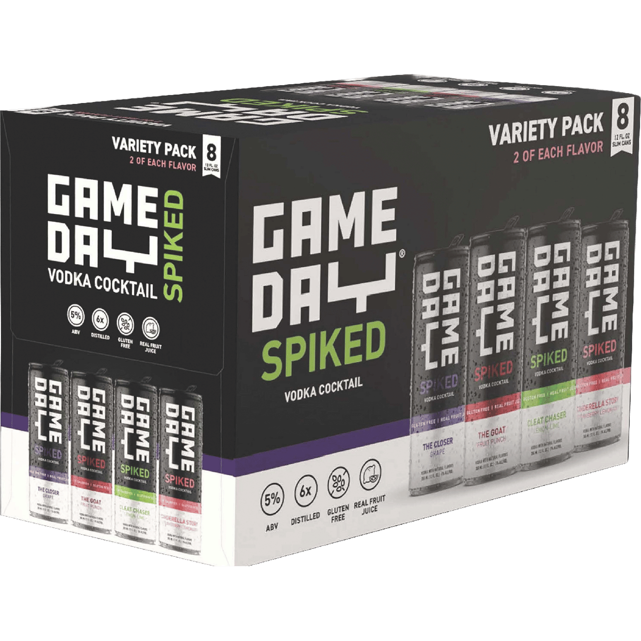 Gameday Vodka Variety Pack