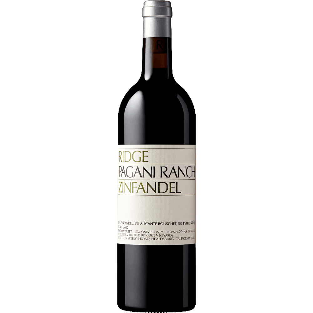 RIDGE ZINFANDEL PASO ROBLES　PAGANI RANCH Ridge Zinfandel Pagani Ranch | Total Wine & More