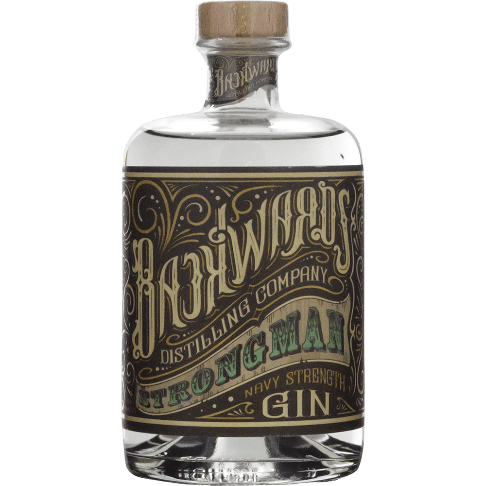 Backwards Strongman Navy Strength Gin
