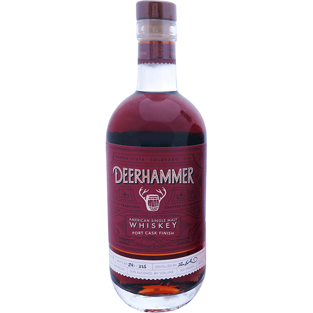 Deerhammer Port Cask Single Malt Whiskey