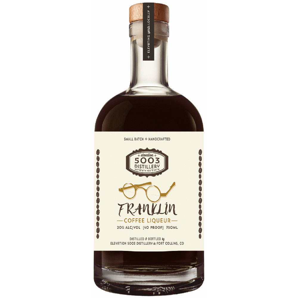 Elevation 5003 Franklin Coffee Liqueur