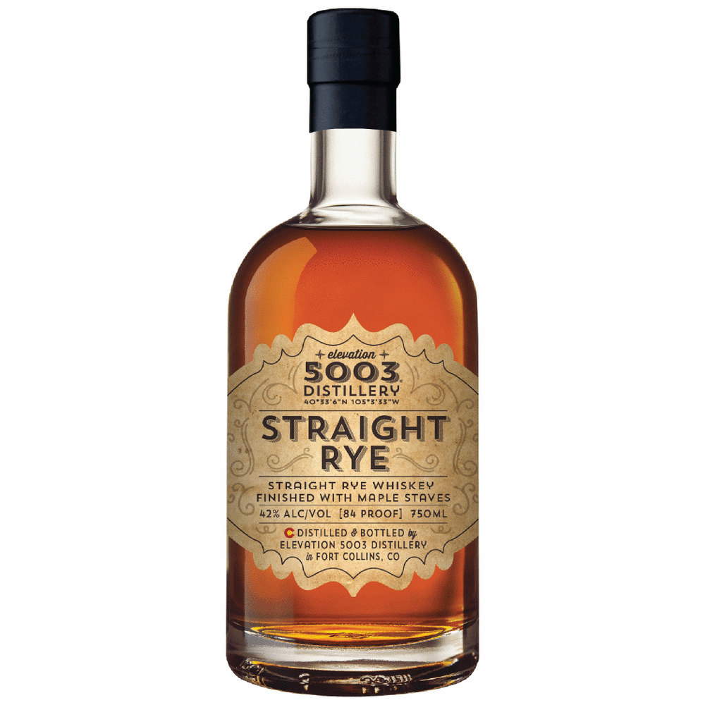 Elevation 5003 Straight Rye Whiskey