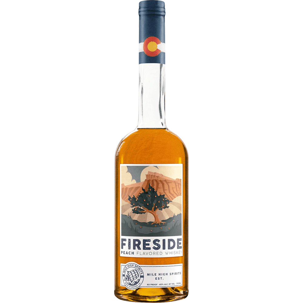 Mile High Fireside Peach Whiskey