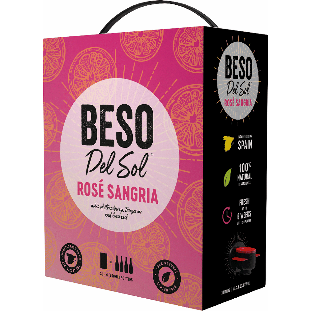 Beso Del Sol Rose Sangria BIB