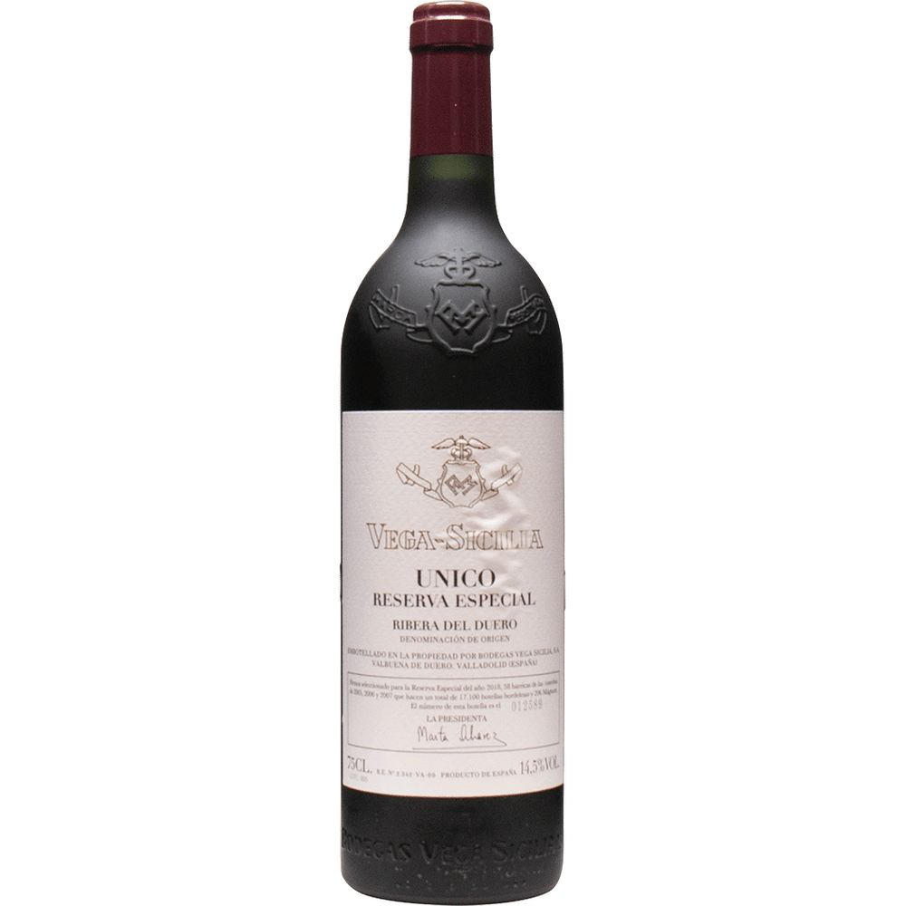 NV Vega Sicilia Unico Reserva Especial 2018 Release | Total Wine