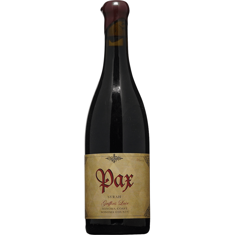 Pax Syrah Griffins Lair Sonoma Coast