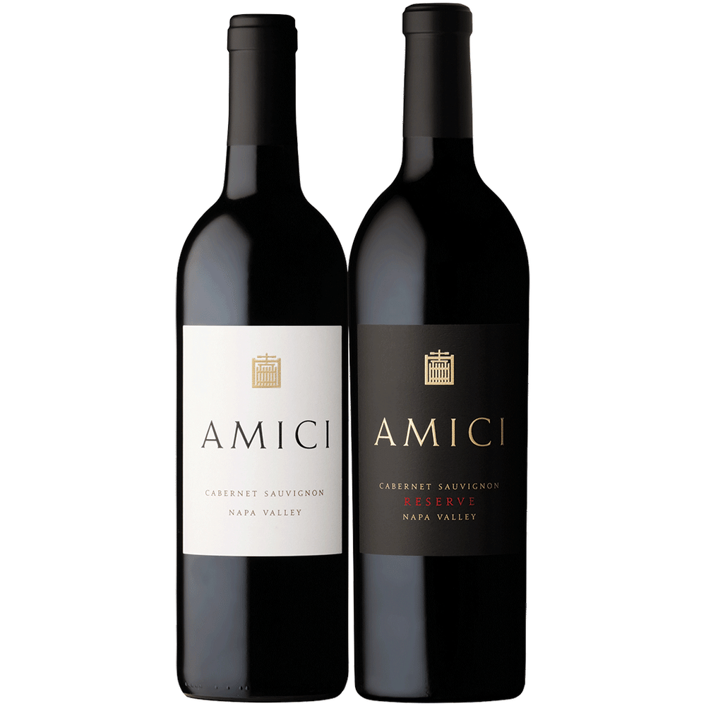 Amici Cabernet Sauv Napa & Cabernet Sauv Reserve Wood Box