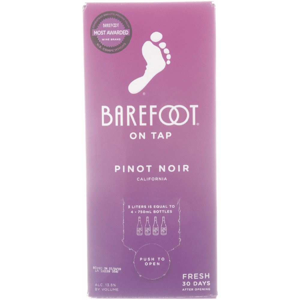 Barefoot On Tap Pinot Noir